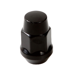 Black Wheel Lug Nuts Bulge Acorn Seat Type Wheel Nuts WN322
