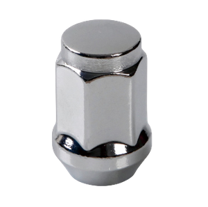 Chrome Wheel Nuts Bulge Acorn Seat 3/4 inch Hex Lug Nuts WN301